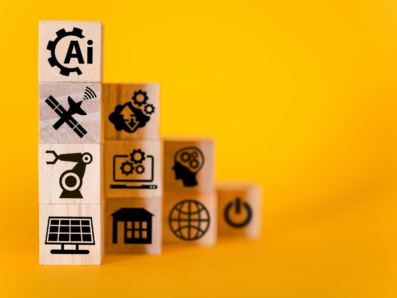 Ai capabilities A team of experts from Dartin Technologies providing strategic AI consulting icons.